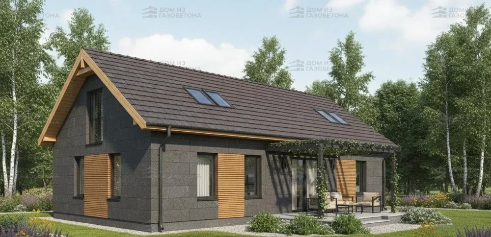 Проект Двухэтажный дом 19 на 10, 167 м2