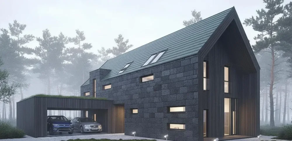 Проект Двухэтажный дом 23 на 16, 261 м2