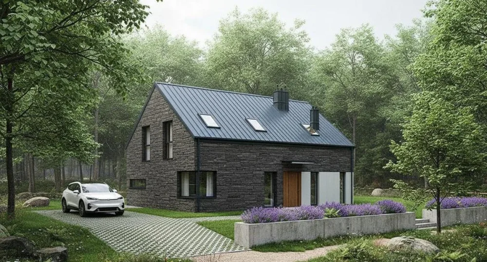 Проект Двухэтажный дом 10 на 11, 133 м2