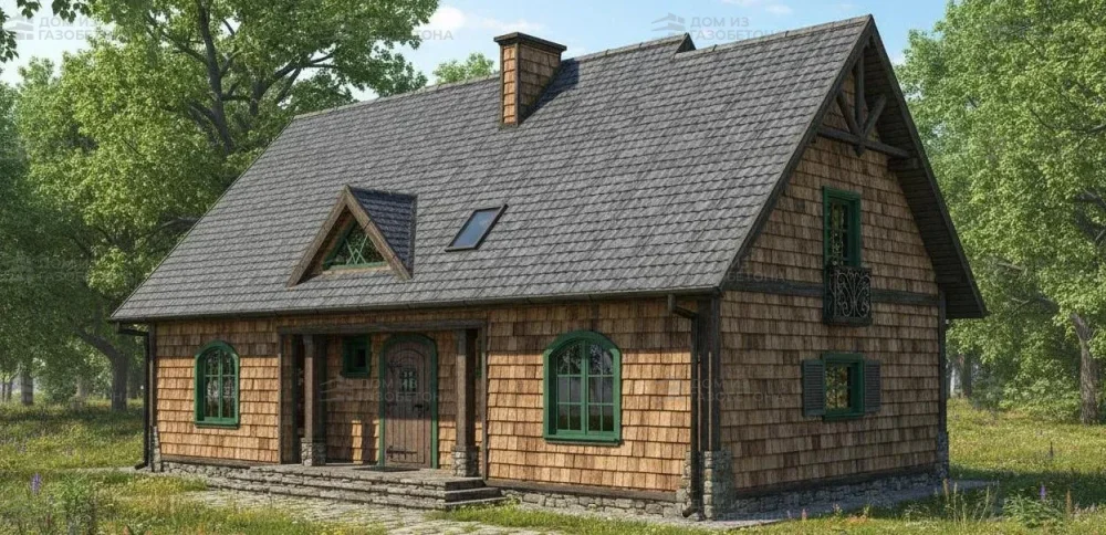 Проект Двухэтажный дом 15 на 9, 201 м2